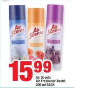 Air Scents Air Freshener Assorted-200ml Each