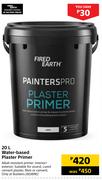 Fired Earth 20Ltr Water-Based Primer