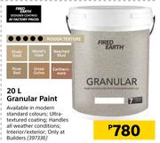 Fired Earth Granular Paint-20Ltr