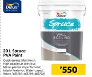 Dulux Spruce PVA Paint-20Ltr