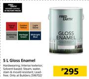 Fired Earth Gloss Enamel-5Ltr