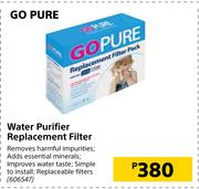Go Pure Water Purifier Replacement Filter