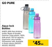Go Pure Aqua-Lock Bottles KHB111-Each