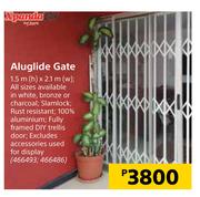 Xpanda DIY Aluglide Gate-1.5m(H) x 2.1m(W)