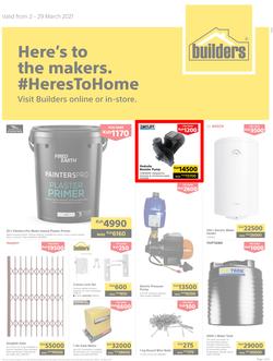 Builders Kenya : Here's To The Makers (2 March - 29 March 2021), page 1