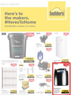 Builders Kenya : Here's To The Makers (2 March - 29 March 2021), page 1