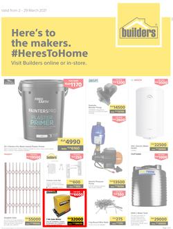 Builders Kenya : Here's To The Makers (2 March - 29 March 2021), page 1