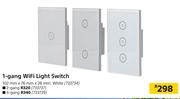 1 Gang WiFi Light Switch-102mm x 76mm x 28mm