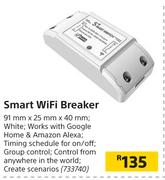 Smart WiFi Breaker-91mm x 25mm x 40mm
