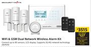 Securitymate WiFi & GSM Dual Network Wireless Alarm Kit
