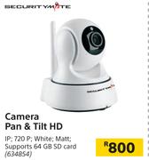 Securitymate Camera Pan & Tilt HD