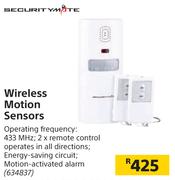 Securitymate Wireless Motion Sensors