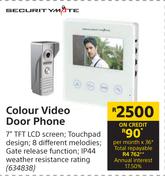 Securitymate Colour Video Door Phone