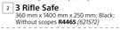 Xpanda Diy 3 Rifle Safe 360mm x 1400mm x 250mm
