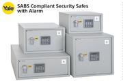Yale Safe With Alarm (Medium) 250mm x 350mm x 250mm