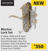 Dortello Mortice Lock Set
