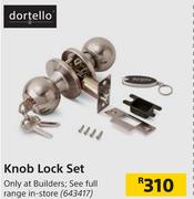 Dortello Knob Lock Set