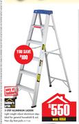Builders Pride 5 Step Aluminium Ladder