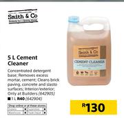 Smith & Co 5Ltr Cement Cleaner