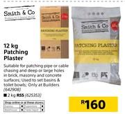 Smith & Co 12Kg Patching Plaster