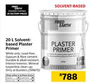 Fired Earth 20Ltr Solvent Based Plaster Primer