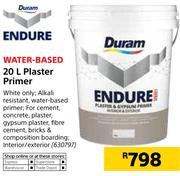 Duram Endure Water Based 20L Plaster Primer