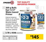 Zinsser 369g Bulls Eye 1-2-3 Water Based Primer