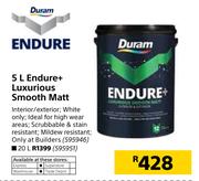 Duram 20L Endure+ Luxurious Smooth Matt