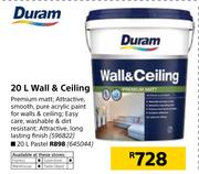 Duram 20L Wall & Ceiling
