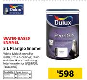 Dulux 5L Pearlglo Water Based Enamel