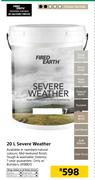 Fired Earth 20Ltr Severe Weather