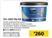 H20 10Ltr Tite Kit