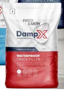 Fired Earth Damp X 10Kg Waterproofing Crackfiller