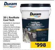 Duram 20Ltr Roofkote Cool Tech