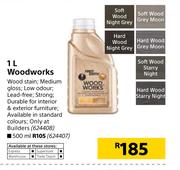 Fired Earth 500ml Woodworks