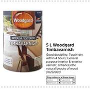 Dulux 5Ltr Woodgard Timbavarnish-Each