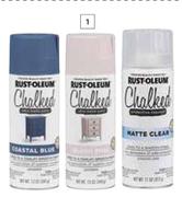 Rust Oleum 355ml Chalked Spray-Each