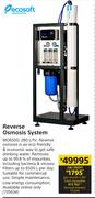 Ecosoft Reverse Osmosis System
