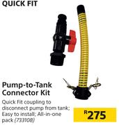 Quick Fit Pump To Tank Connector Kit