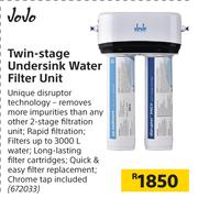 JoJo Twin Stage Undersink Water Filter Unit