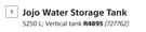 JoJo 5250Ltr Water Storage Tank 