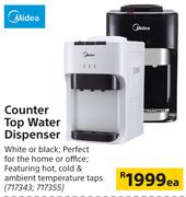 Midea Counter Top Water Dispenser-Each