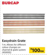Burcap Easydrain Grate-Each