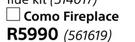 Megamaster Como Fireplace