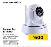 Security Mate Camera Pan & Tilt HD