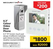 Security Mate 4.3" Colour Video Door Frame