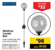 Solar Flair Maldives Crackle Ball