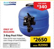 Blue Chem 3 Bag Pool Filter