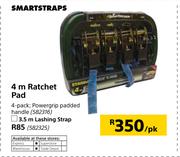 Smartstraps 4m Ratchet Pad-Per Pack