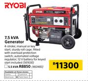 Ryobi 7.5 KVA Generator